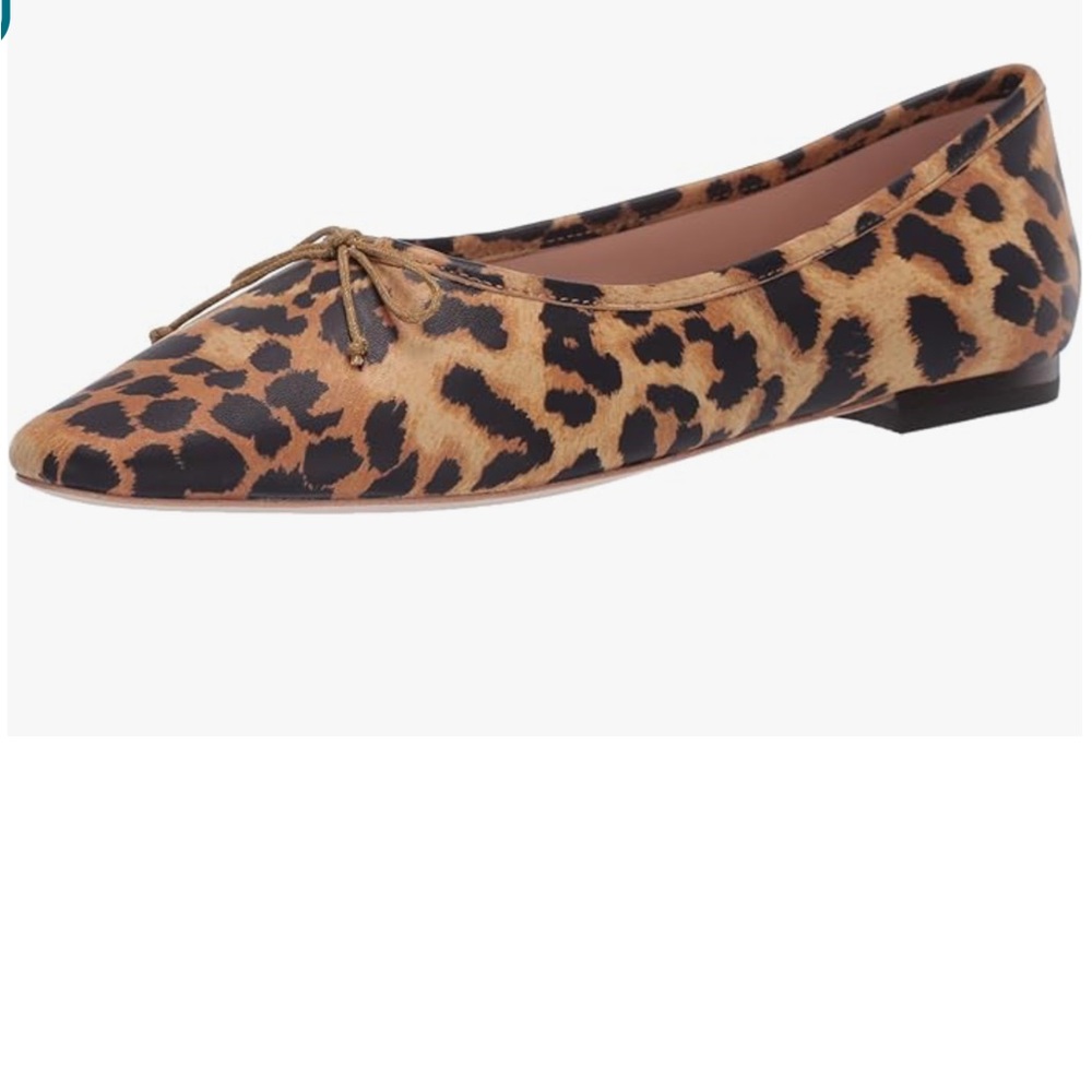 Loeffler Randall Georgie Leopard Ballet Flats size 8.5